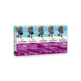 SunRype Greatly Grape Juice Boxes Perfect For On-The-Go, 60% Less Sugar, 5x200ml