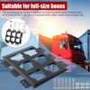 Mounting Plate Compatible with Milwauke-e Packout, 50Lbs Load Capacity for