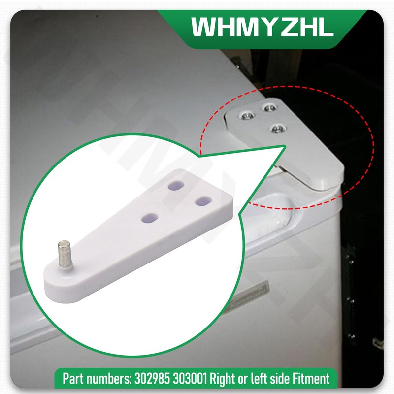 302985 303001 Mini Compact Freezer Top Hinge Compatible with Kenmore,