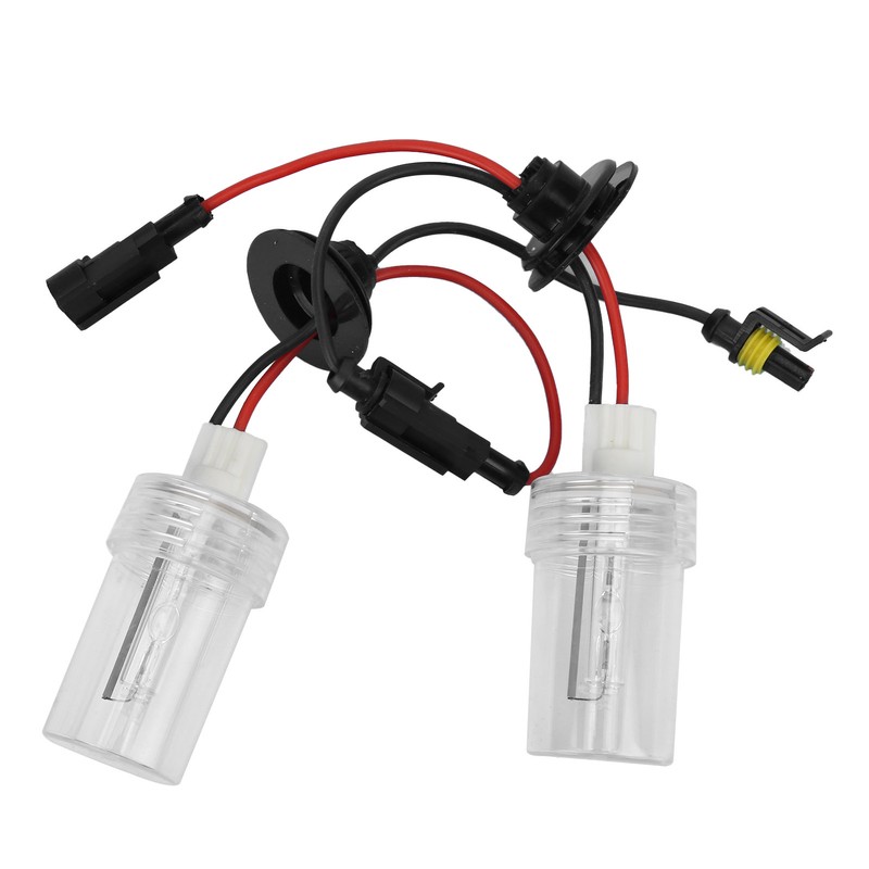 2Pcs Headlight Xenon Bulbs HID Lamp Replacement 100W 8000K H1