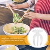 IMIKEYA 2pcs Salad Hands Salad Tongs for Serving Salad Serving