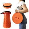 Portable Telescopic Folding Camping Stool Adjustable Retractable Telescoping Collapsible Stool