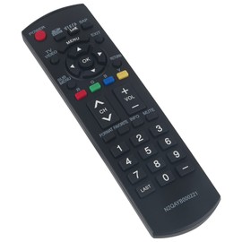 N2QAYB000221 Replacement Remote Control fit for Panasonic TV TH42PZ80U TH50PE8U TH50PX80U THC50HD18A TC32LX85U THC50FD18 THC46FD18 TH50PX80UA