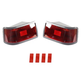 MGWILL Tail Light Kit Compatible with John Deere 415 425 445 455 Red Lens w/o Bulb Replacement for M116504 M116505 M116132 M116133