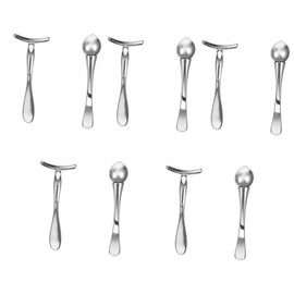 Baluue Sets Eyes Portable Eye Stick for Cream Scoop Relaxing Massage Roller Facial for Beauty Girls Massage Stick Pcs