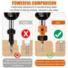 Wood Drill Bit with Countersink Suit, Not Easy to Slip