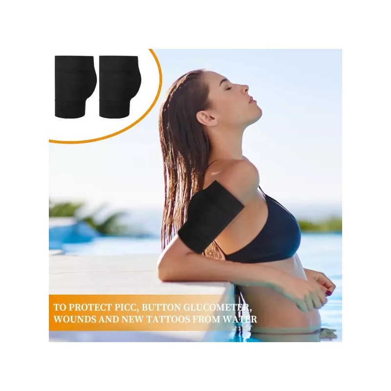 Neoprene 네오프렌의 어퍼 암용 방수 PICC 라인 샤워 커버 슬리브