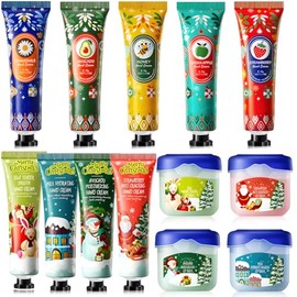 Hand Cream Trabajo, Crema de Manos Hidratante 13pcs, Repara la Piel Seca y Agrietada, Colección De Cremas De Manos Profundamente Hidratantes Y Nutriti