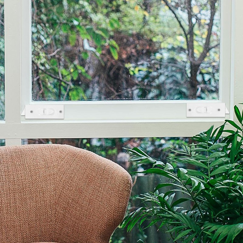 Generic Window Latch Locks Replacement: Window Tilt Latch White Plastic