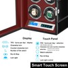JQUEEN Watch Winder 2 with Quiet Japanese Mabuchi Motor,Microfiber Leather