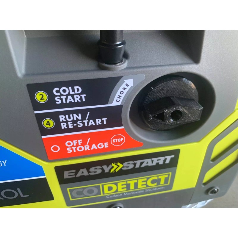 Unbranded RYOBI 2300 Watt Gasoline Digital Inverter Generator Knob Replacement