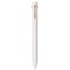 MUJI 02553036 Triangular 2-Color Ballpoint Pen, Mechanical Pencil, White, Ink