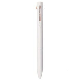 MUJI 02553036 Triangular 2-Color Ballpoint Pen, Mechanical Pencil, White, Ink Black/Red, Ballpoint Pen 0.03 inch (0.7 mm), Sharpen, 0.02 inch (0.5 mm), Oil-based