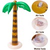 LATERN 11Pcs Inflatable Palm Tree Inflatable Flamingos Parrot Dolphin Banana