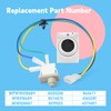 8283288 Dryer Door Switch with Wire Compatible with Whirlp Dryer