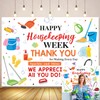 Happy Housekeeping Week Backdrop Thank You for All You Do
