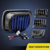 Nilight 7x6 5x7 45W Hi/Lo DRL LED Headlights Sealed Beam
