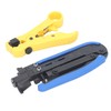 Coaxial Cable Crimping Pliers Combination Tool Adjustable Portable Coax Stripper