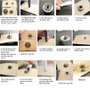 Weddecor 200 x 12mm & 15mm S-Spring Snap Fasteners Buttons