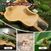 Large Turtle Bathing Pool with External Ramp - 11.2"x13.8"x1.7" Dual