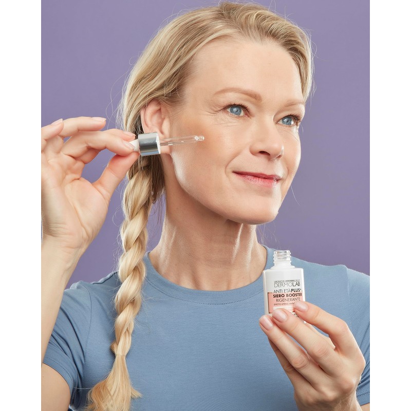 Dermolab Anti-Aging Plus Serum Booster Face and Neck, Regenerating Lifting