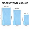 Dock & Bay Beach Towel - Quick Drying Microfibre, No