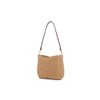 Ulisty Women Small Faux Straw Bag Mini Woven Underarm Bag