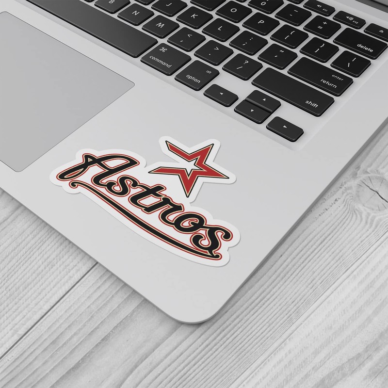 Houston State Baseball Red Star Astro Sport Car Bumper Sticker