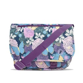 J World New York unisex adult Terry Small�messenger Bag�for Women. Girls Satchel Messenger Bag, Secret Garden, 15 US