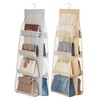 AARAINBOW 2 Pack Hanging Handbag Purse Organizer, 8 Pockets, Wardrobe