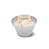 TIKI Citronella Candle 28-Ounce – Triple Wick Metal Bucket with