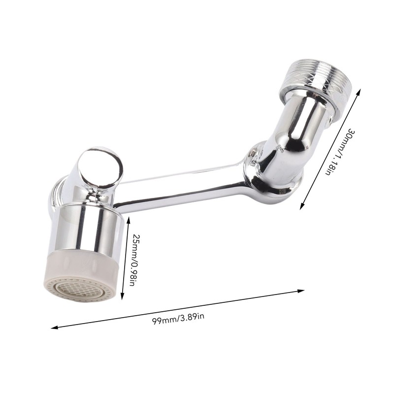 Faucet Extender Rotatable Extension Faucet Light Weight Universal Robotic Arm
