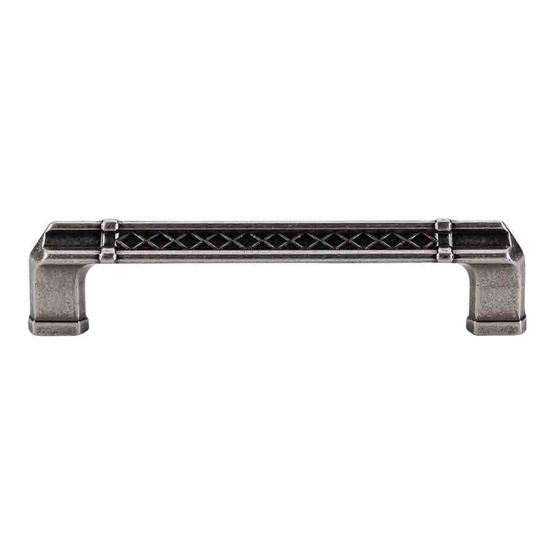 Top Knobs - TK206BSN - Tower Bridge Pull 5" (c-c)