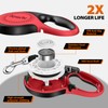 Upgraded Retractable Dog Leash with Chew Proof Extender, Pet Walking