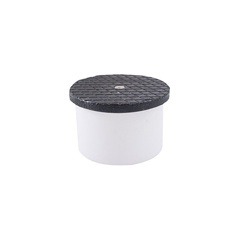 Jones Stephens, JS 4" PVC Inside Pipe Fit Cleanout with