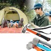 Eidoct Camping Hammer Tent Peg Puller, Outdoor Multifunction High Carbon