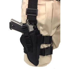 Pro-Tech Outdoors Tactical Drop Leg Gun Holster fits Beretta 92 series RH Black nylon