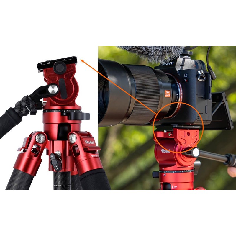 Rollei Quick Release Plate for Easy Traveler Video/Video XL -