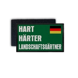 Copytec #34237 Patch Hard Hardener Landscaper GaLaBau Gardener Garden Job 7.5 x 4.5 cm