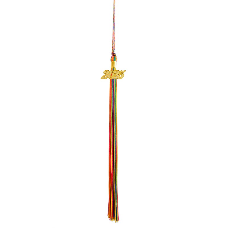 GRADFTY Graduation Tassel 2025,Rainbow Tassel 2025