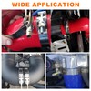 Wevdn 4PCS 2" T-Bolt Hose Clamp, Stainless Steel Tube Clamp