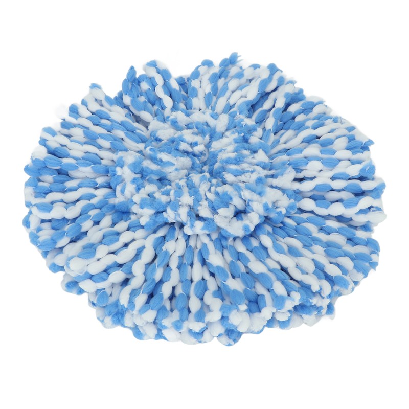 4Pcs Microfiber Rotating Mop Head 360 Spinning Triangular Mop Replacement