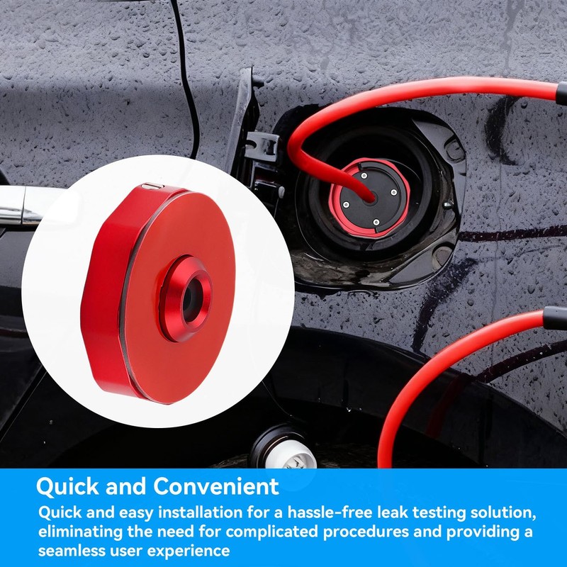 MXSAG Universal Gas Cap Adapter for Automotive Smoke Machine Leak