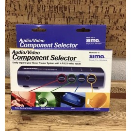 Sima SVS-14 4 Input A/V Component Selector
