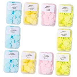 Gatuida 16 Boxes Portable Travel Soap of Scented Hand Soap Flakes for Camping Hiking and Outdoor Activities Made from Safe Materials Lightweight Convenient for Go Hand Washing