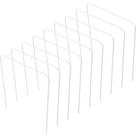 WHAMVOX 9pcs Heavy Duty Croquet Wickets Replacement Square Wickets for Outdoor Lawn Games Easy Assembly Croquet Gate Accessories for Backyard Fun