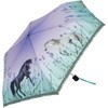 Knirps children's compact umbrella with reflective trim., Wild Horses
