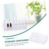 WOONEKY Plastic Makeup Box Desk Organizer Cosmetic Storage Drawer Organiser
