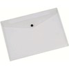 Q-Connect A4 Document Folder Plastic Clear Popper KF01244Q - Pack