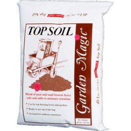 Michigan Peat 5540 Garden Magic Top Soil, 40-Pound (Single Pack)